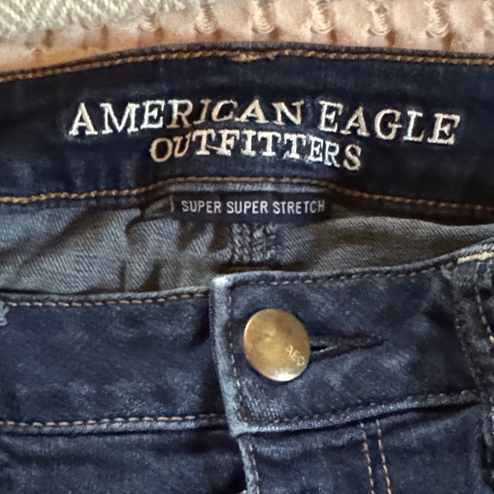 American Eagle Outfitters Women's Dark Blue Jeggings